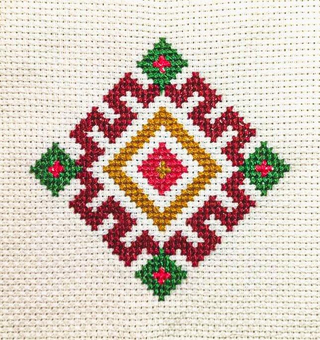 Solar Rhombus , Slavic Solar Rhombus, Handicraft KlotGoget