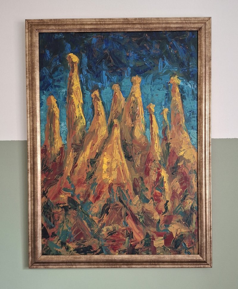 Devils Town, Painting Dimitrije  Paštar