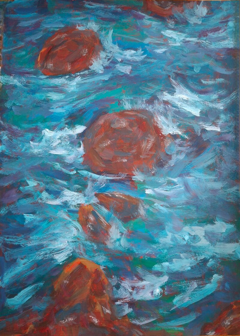 Storm, Painting Dimitrije  Paštar