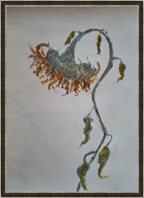 Sunflower, Painting Dimitrije  Paštar