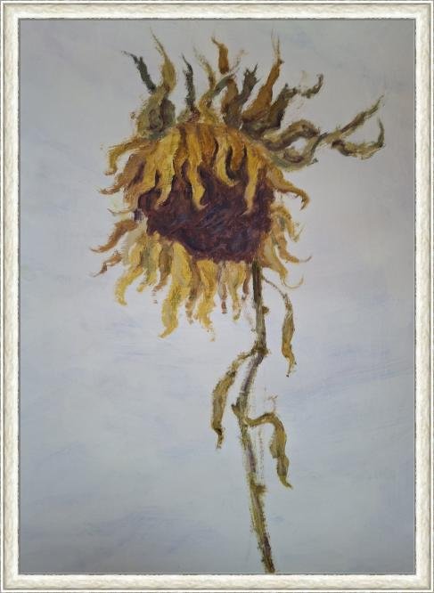 Sunflower, Painting Dimitrije  Paštar