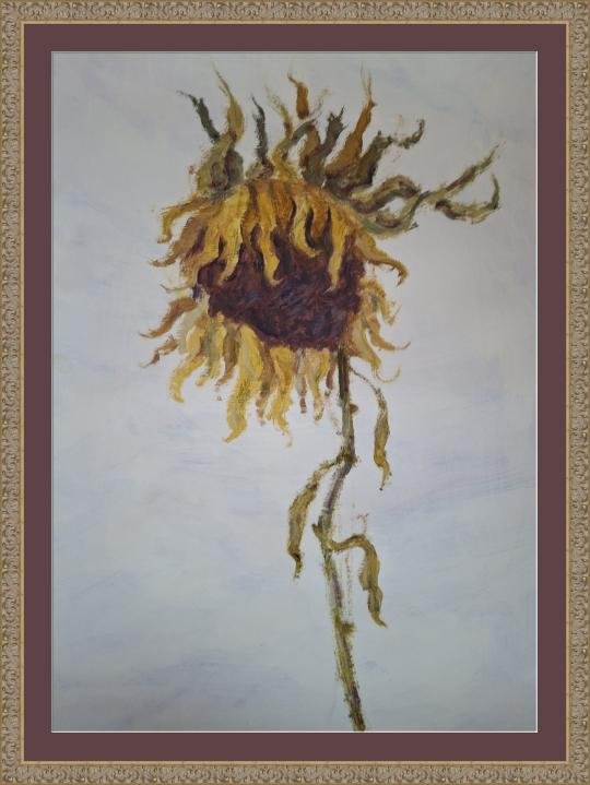 Sunflower, Painting Dimitrije  Paštar