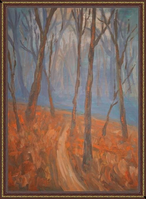 forest, Painting Dimitrije  Paštar