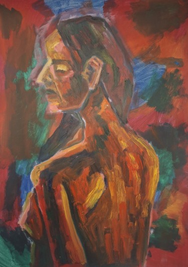 Woman in Red