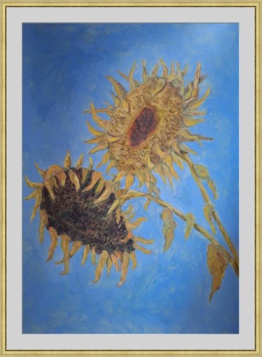 Sunflowers, Painting Dimitrije  Paštar