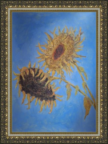 Sunflowers, Painting Dimitrije  Paštar