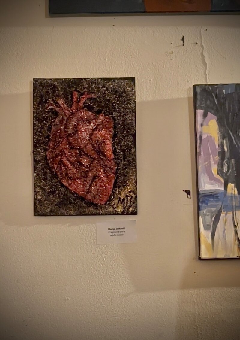 FRAGMENTI SRCA - III međunarodna izložba ,,RITAM, Slika Marija Jerković - MJ Art