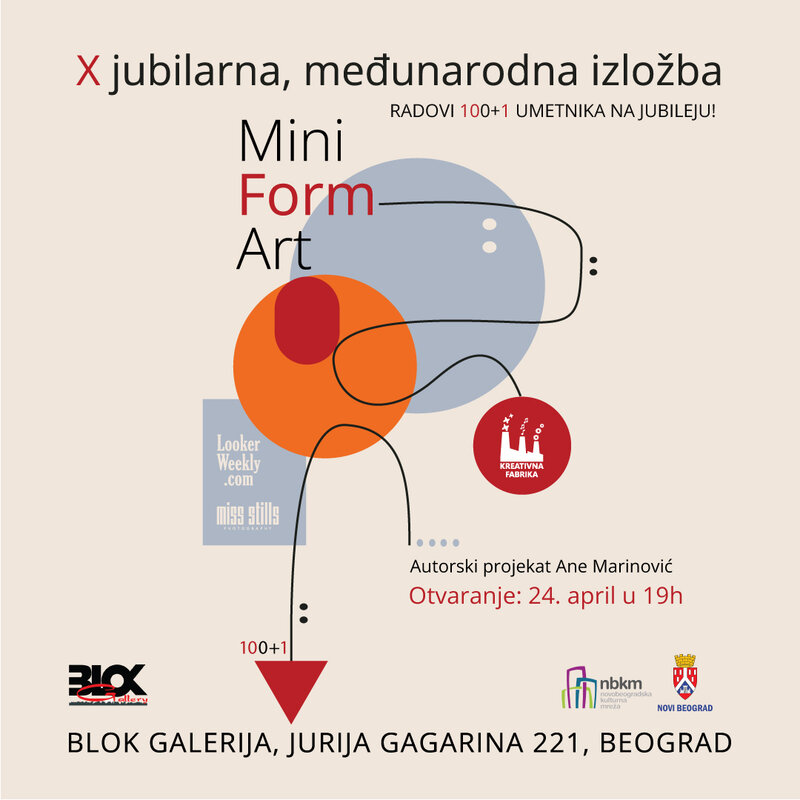 CALL OF SHADOWS - X jubilee international exhibition Mini Form Art, Drawing Marija Jerković - MJ Art