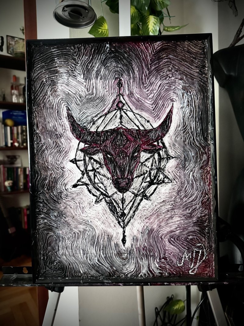 Bik – Čuvar snage, Slika Marija Jerković - MJ Art