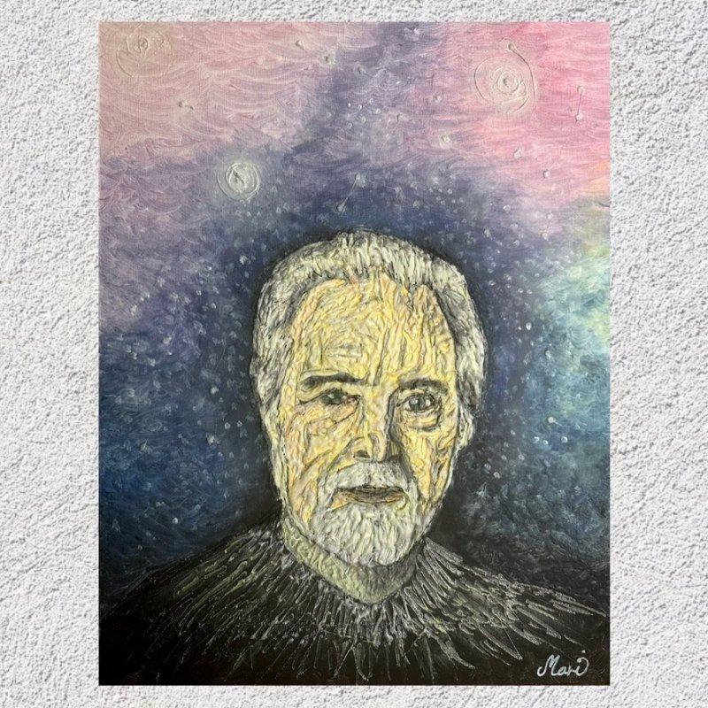 PORTRAIT of Charles Burner - COSMIC WISDOM