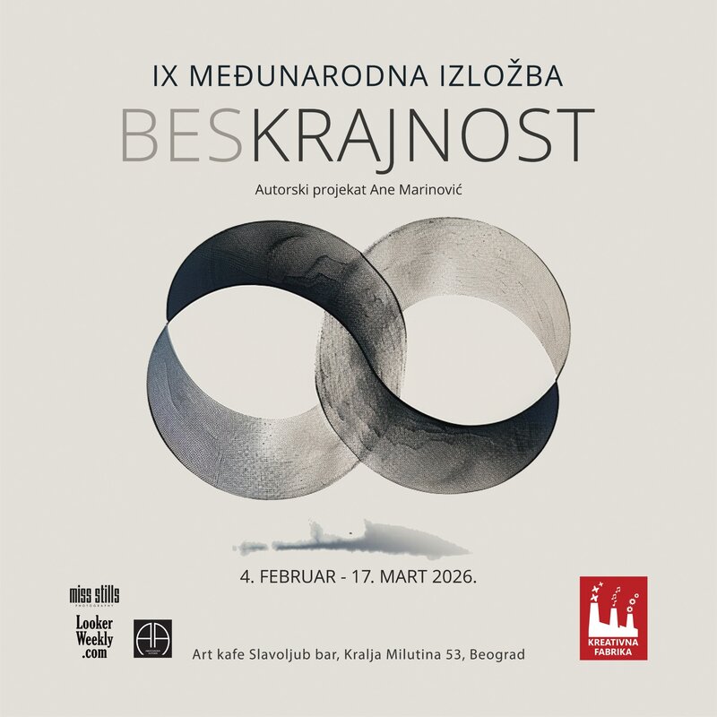 PAD U BESKRAJ - IX međunarodna izložba ,,BESkrajnost, Slika Marija Jerković - MJ Art