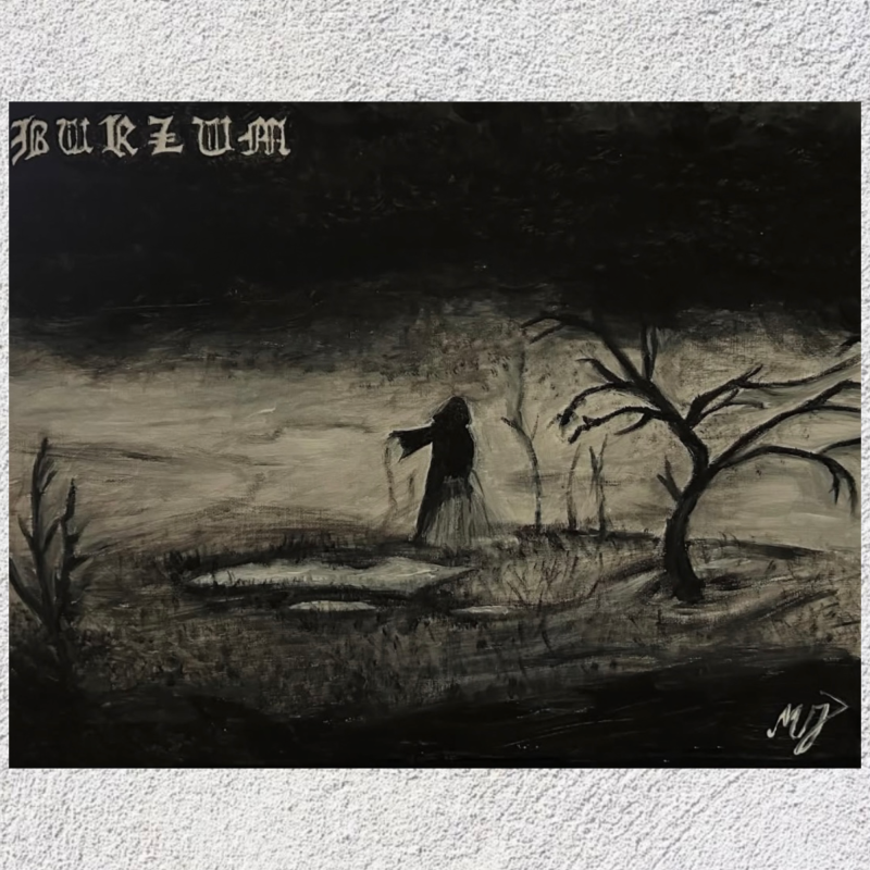 TRAVELER IN THE DARKNESS, Painting Marija Jerković - MJ Art