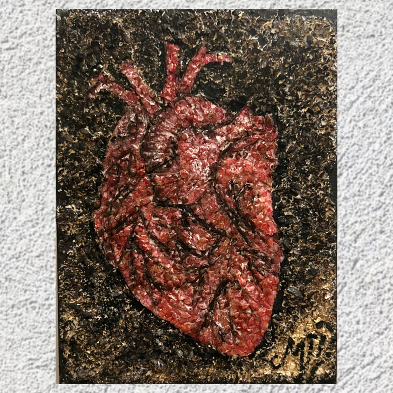 FRAGMENTS OF THE HEART, Painting Marija Jerković - MJ Art