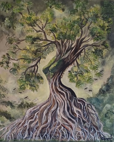 Forest like a dream, Painting Sanja Šorga