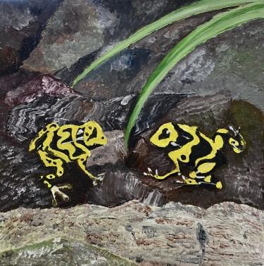 Venomous frogs, Painting Aleksansra Pavlović