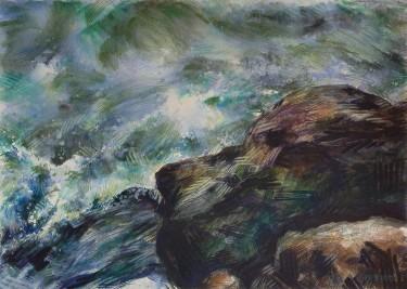 From the watercolor series ILLUSION OF WATER