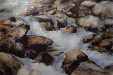 From the watercolor series ILLUSION OF WATER