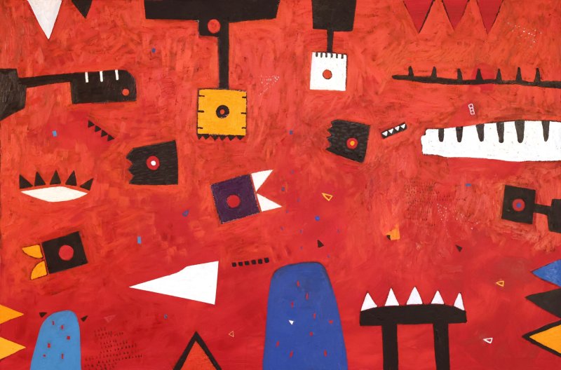 Playground, Painting Aleksandar Lazović