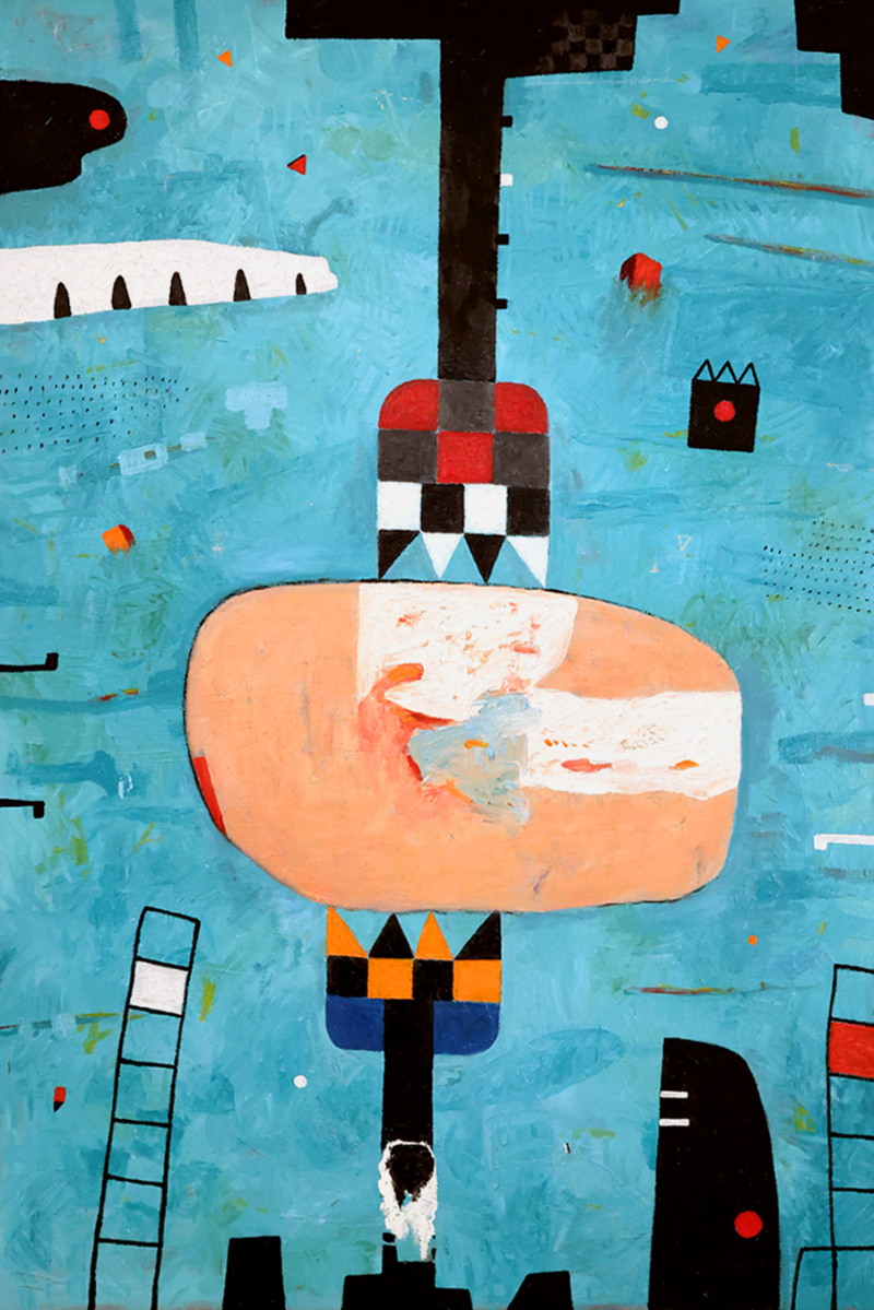 Spring - Four seasons, Painting Aleksandar Lazović