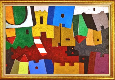 Upsidedowntown, Painting Aleksandar Lazović