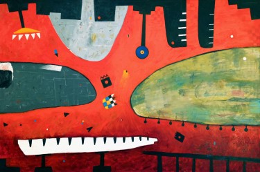 Flux, Painting Aleksandar Lazović