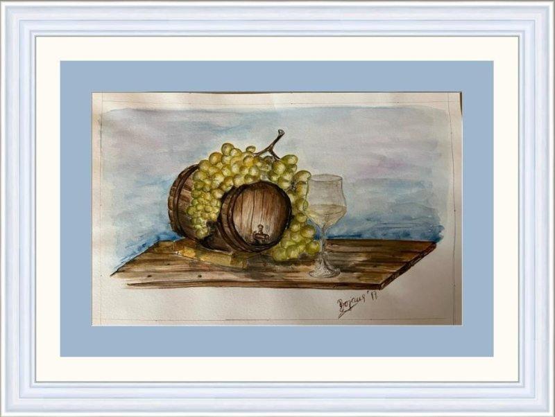 Grapes, Painting Bojana Mijović