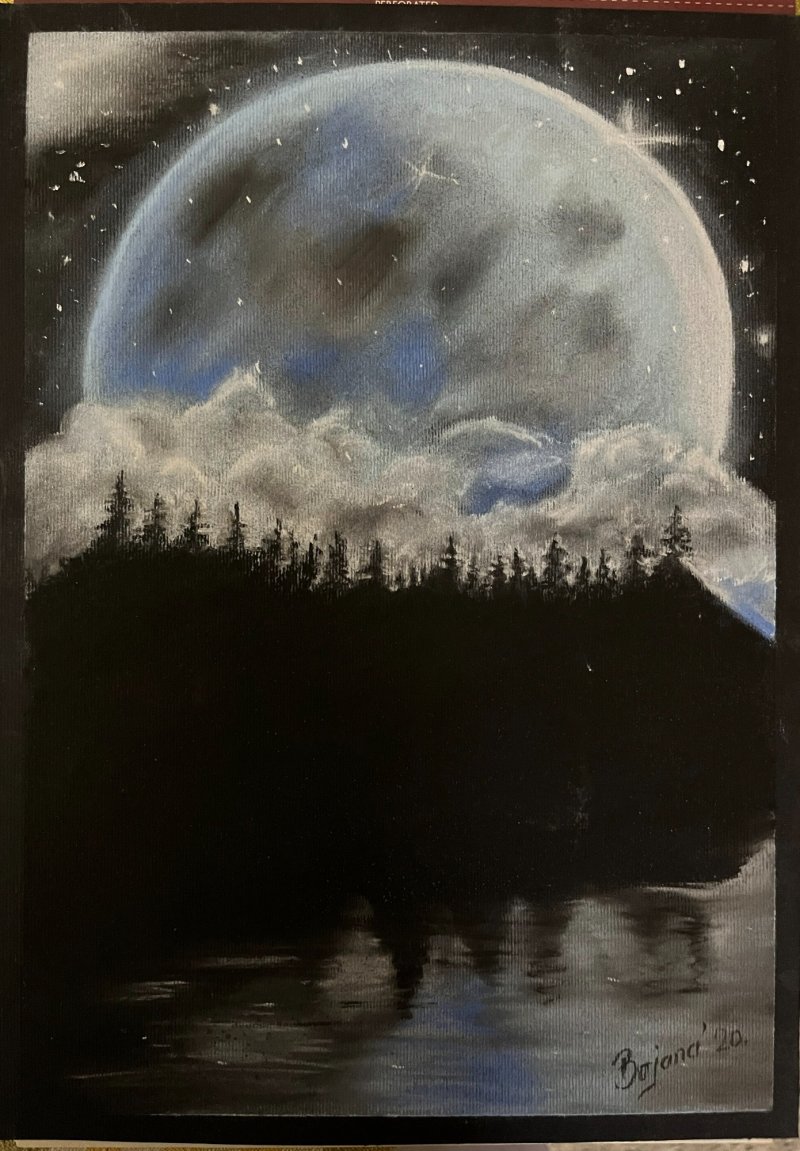 Moonlight, Painting Bojana Mijović