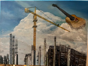 Construction Site Through the Notes of Life