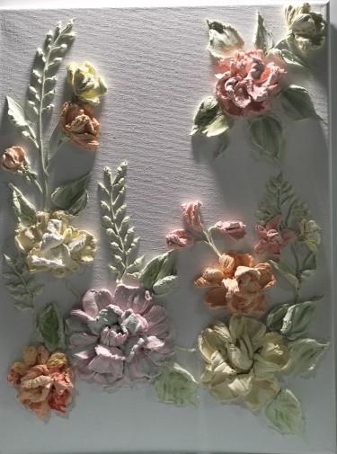3D pictures flowers, Handicraft Sanja Gaborov
