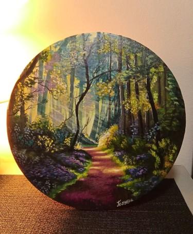 Trace of morning, Painting Teodora Mladenovic