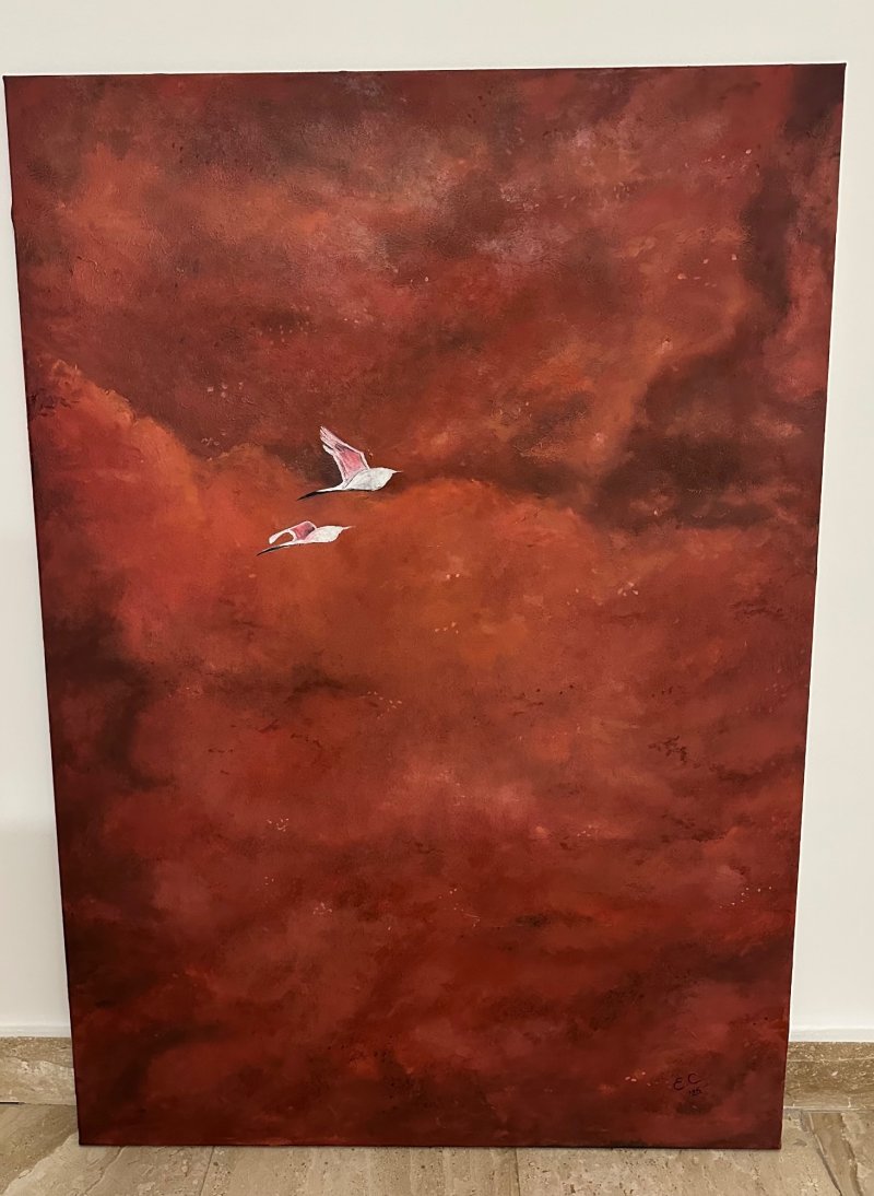 Abstract art 70x100, Painting EminaM