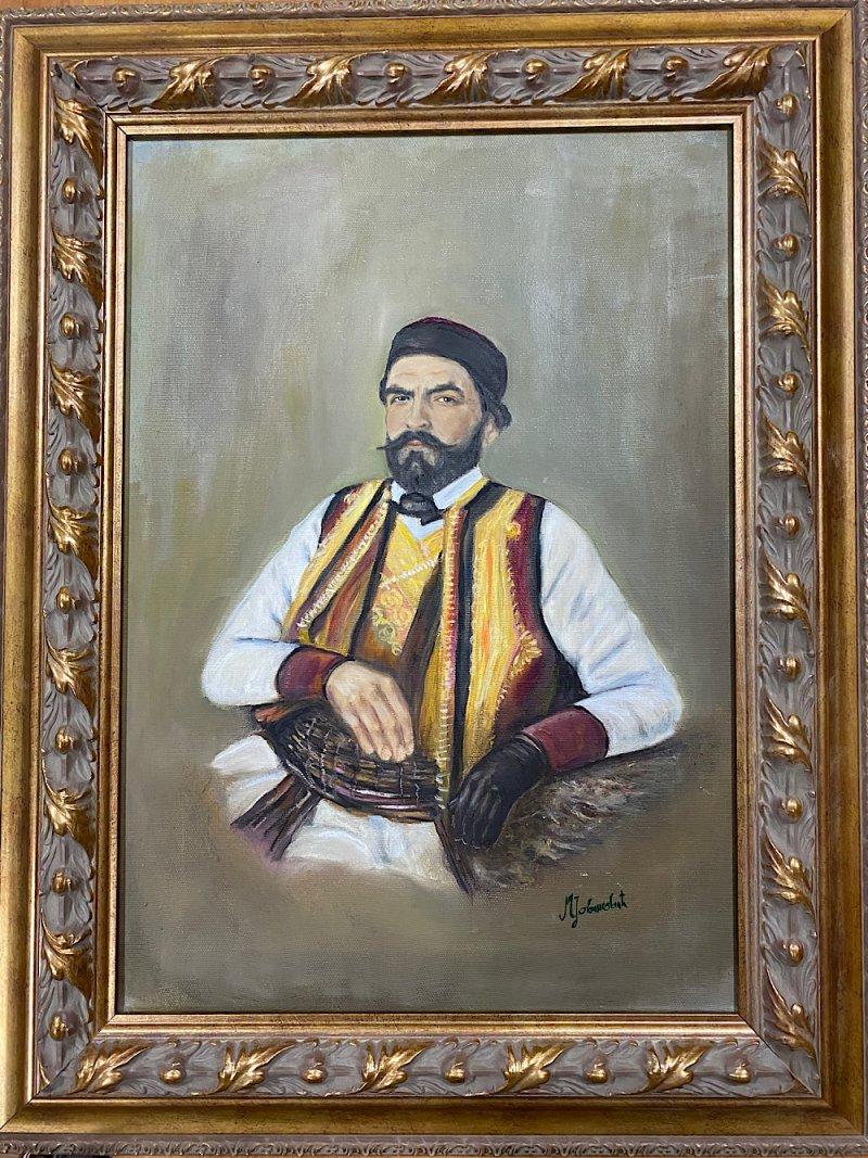 Eternal Wisdom - Njegoš, Painting Maja Jovanovic