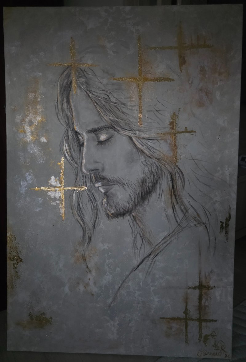 Golden moment, Painting Jelena Dumic
