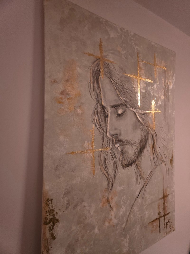 Golden moment, Painting Jelena Dumic
