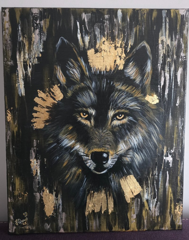 Between worlds, Painting Jelena Dumic