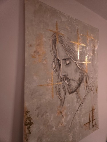 Golden moment, Painting Jelena Dumic