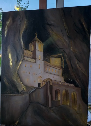 Ostrog, Painting Jelena Dumic