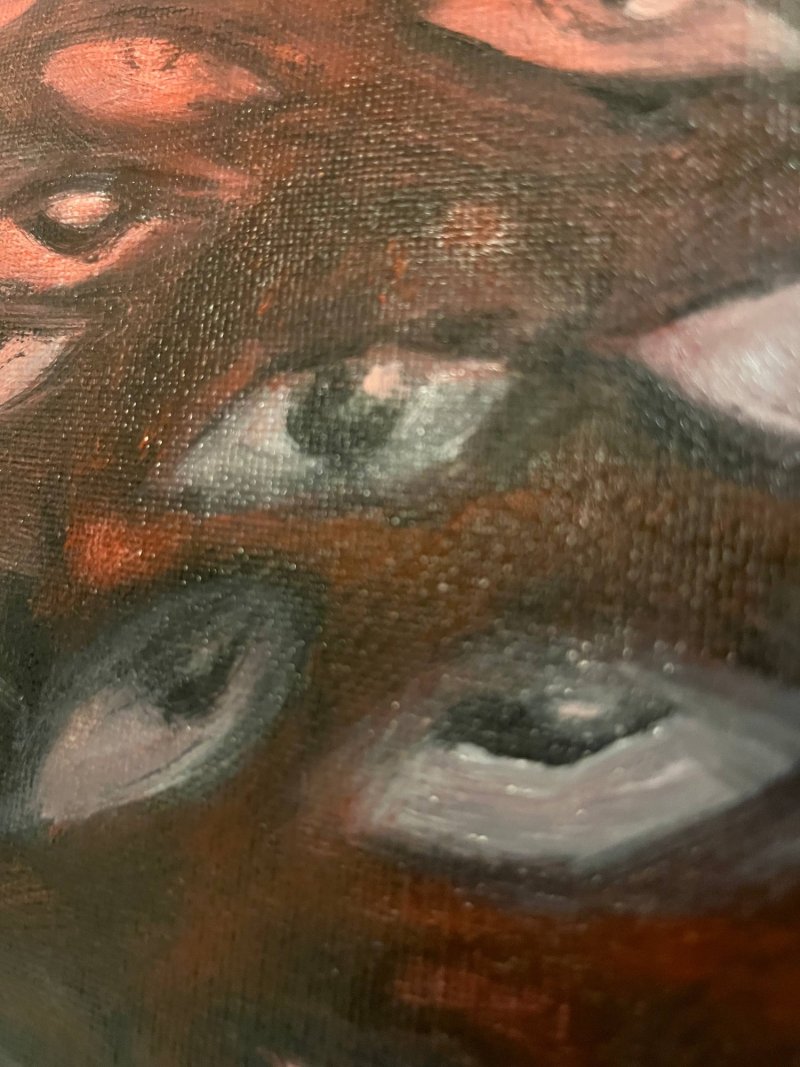 Seen by the Silence, Painting Eva Blium