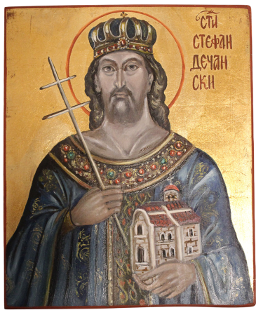 Saint Stefan of Dečani Icon of Nobility and Faith