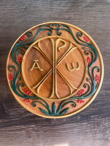 Christogram decorative box