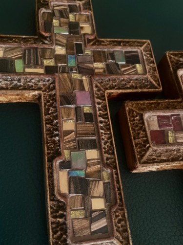 Cross mosaic, Painting Marijana Djukic