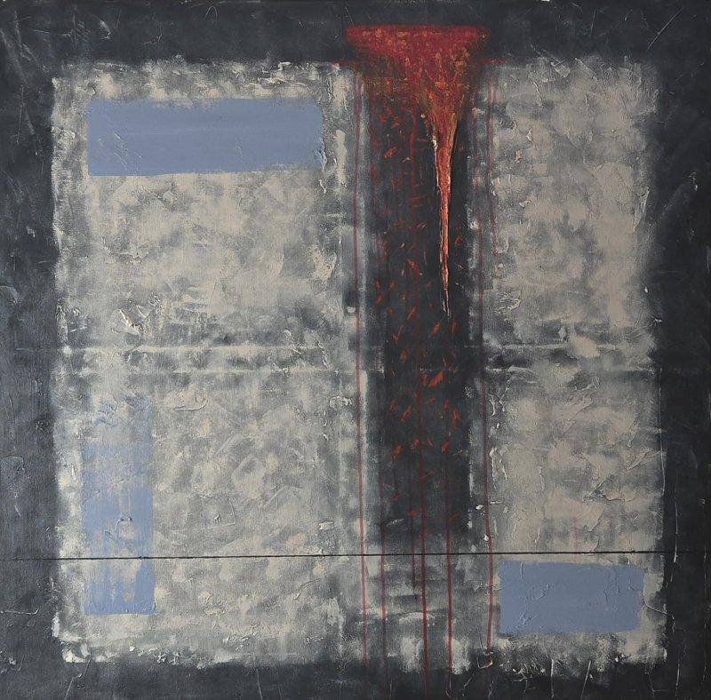Red thread, Painting La mia tela Studio