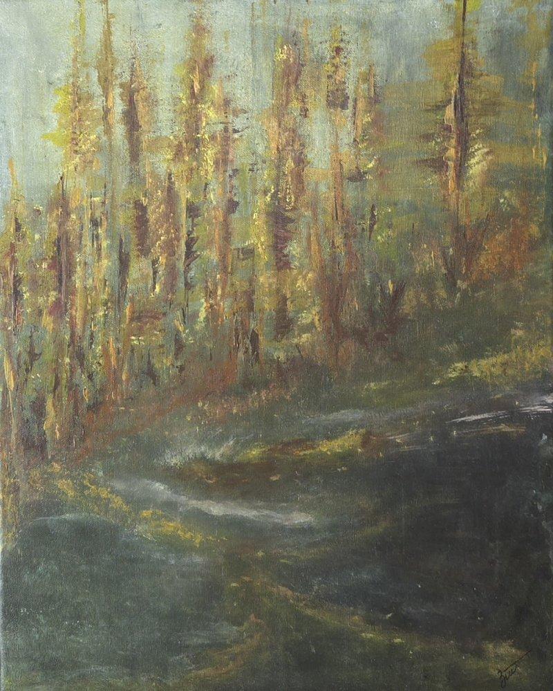 The golden whisper of the forest
