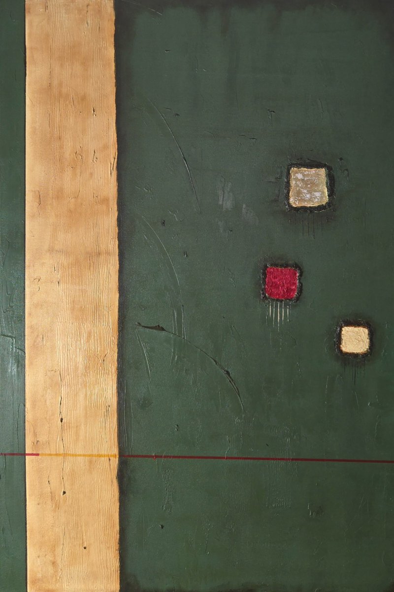 In equilibrium, Painting La mia tela Studio