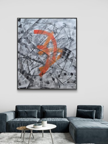 Signal in chaos, Painting La mia tela Studio