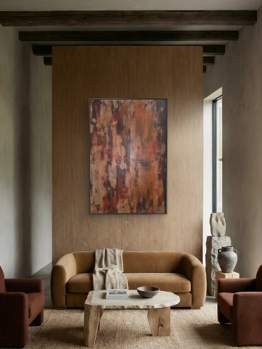 Layers of Time, Painting La mia tela Studio