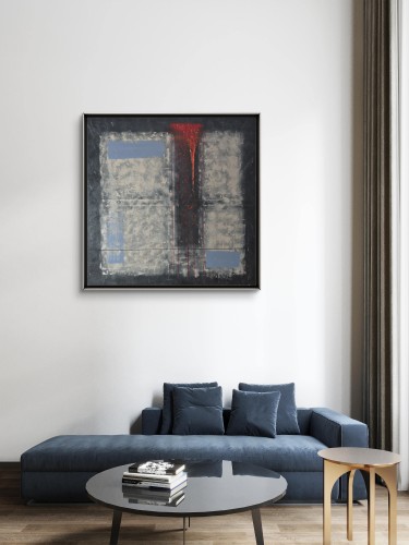 Red thread, Painting La mia tela Studio