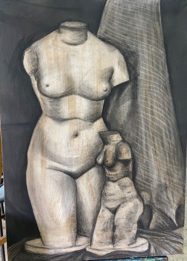 Torso, Drawing Jana Krdzic