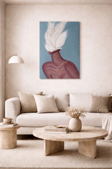 Skybound Maiden, Painting Galiana Djordjevic