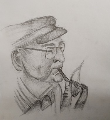 Slika na zidu: Deka sa lulom
